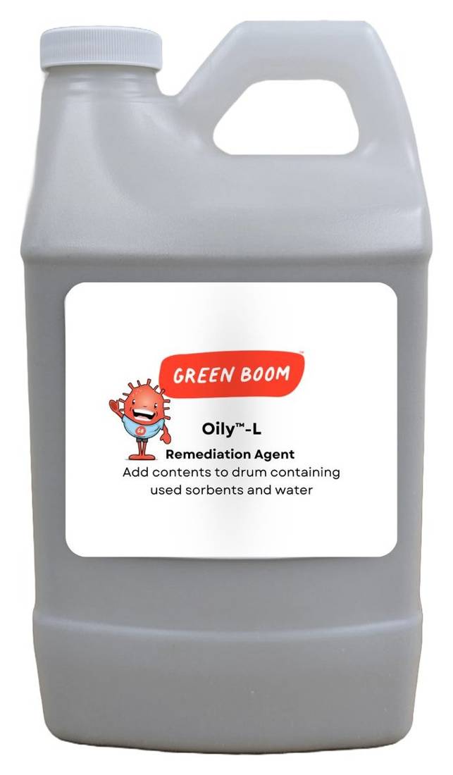Oily™-L can van 1.8 kg · behandelt tot 36 kg